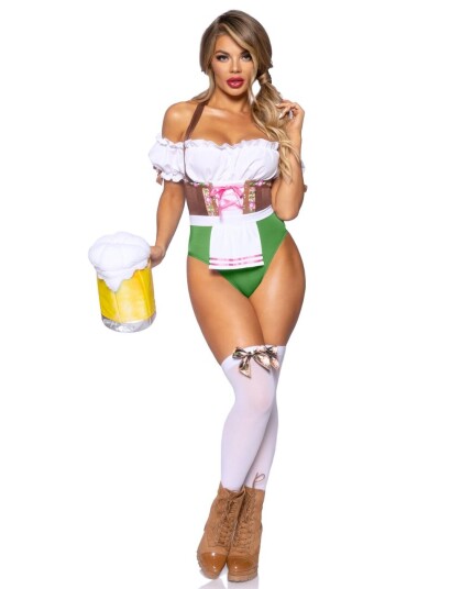 Oktoberfest Bodysuit til Dame Small Oktoberfest Bodysuit til Dame Small