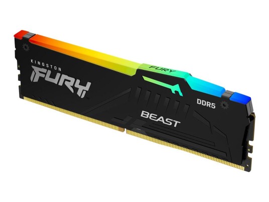 Kingston FURY Beast RGB 16GB DDR5 6000 MT/s RAM DIMM 288-pin med ECC