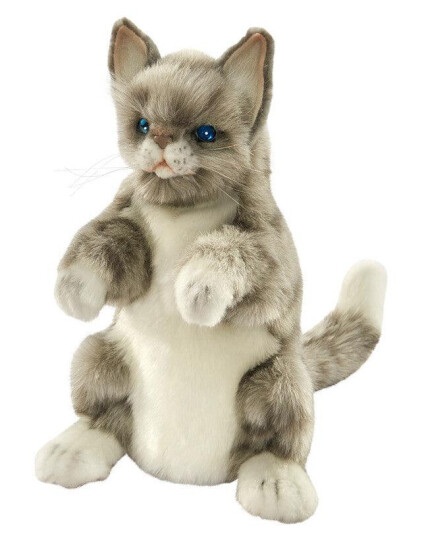Cat Jacquard Hand Puppet | Hansa Creation Cat Jacquard Hand Puppet | Hansa Creation