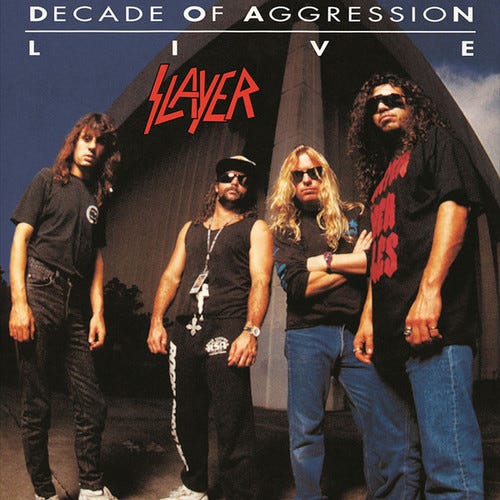 Slayer  Decade Of Aggression Live  LP/Vinyl