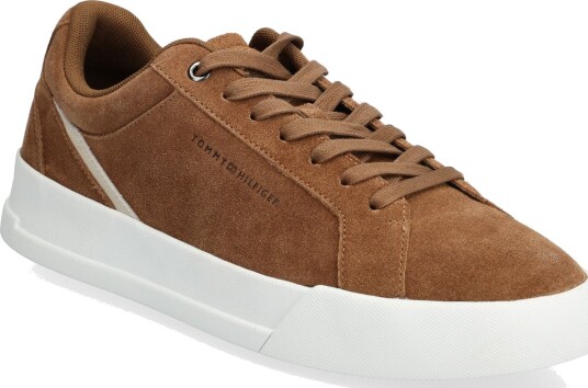 Tommy Hilfiger Th Court Premium Suede   Brown   40