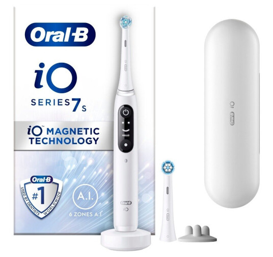 Oral-B iO 7s elektrisk tannbørste 387033 (hvit)