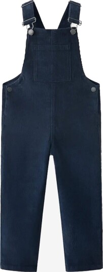 Mango Pocket Corduroy Dungarees - NAVY - 12-18M