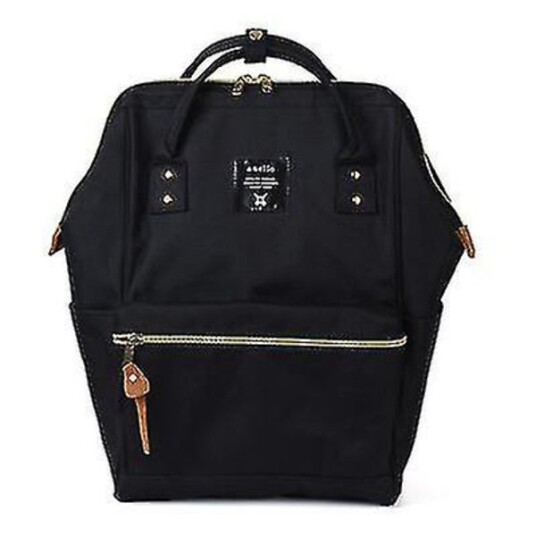 Fmysj Anello Merke Dame Ryggsekk Stor Kapasitet Oxford Vanntett Skolesekk Tyverisikker Laptopveske Mann & Reise Ryggsekk FMY black 15 Inches
