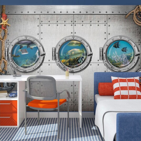 Fototapet Portholes 300x210 - Artgeist sp. z o. o.