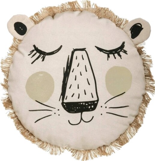 Bertoni Arco Rund Pute Leon Ø 44 Cm Beige