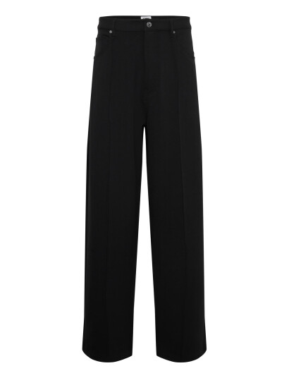 Weekday Loose Baggy Track Trousers - Black - 50