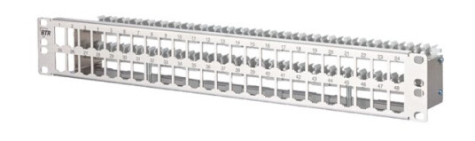 Metz Connect Btr E-Dat Modul - Patch Panel - 1,5U - 48 Ports (130924-00-E)
