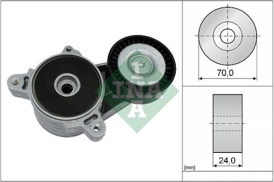 Spennarm vifterem INA 534 0361 10 Spennarm vifterem INA 534 0361 10