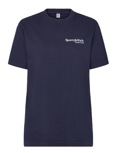 Sporty & Rich Play Tennis T Shirt Navy L