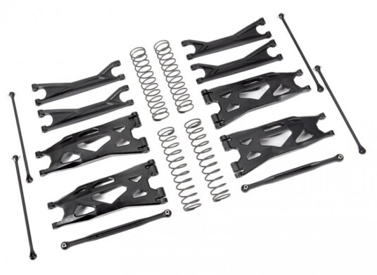 Traxxas TRX-7895 Suspension Kit WideMaxx Black X-Maxx