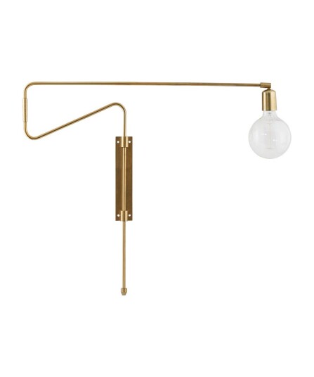 House Doctor - Swing Vegglampe 70cm Messing House Doctor - Swing Vegglampe 70cm Messing