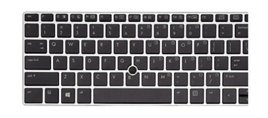 Hp - Tastatur - Tysk - For Elitebook Folio 9470M