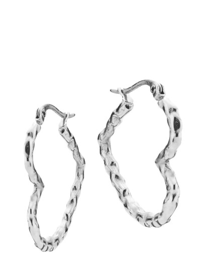 SISTIE Sia Earrings Steel Silver One Size SISTIE Sia Earrings Steel Silver One Size