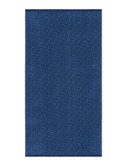 Kenzo Kstamp Bath Towel Blue Kenzo Home AGATE 70X140CM