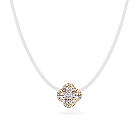 Pan Jewelry Anheng i 585 gult gull med zirkonia Pan Jewelry Anheng i 585 gult gull med zirkonia