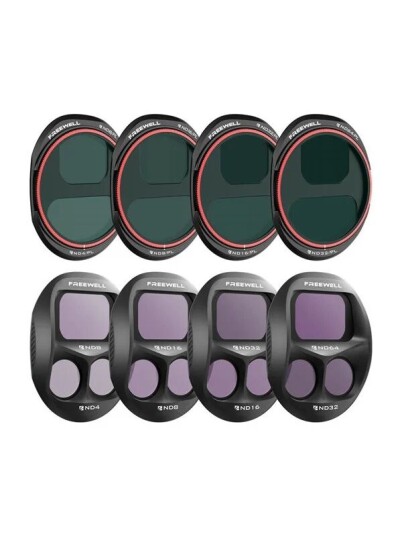 Freewell AllDay ND/PL Filter Set8pcs DJI Mavic4Pro Freewell AllDay ND/PL Filter Set8pcs DJI Mavic4Pro