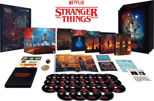 Stranger Things Den Komplette Serien Bluray