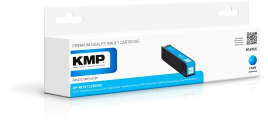 Kmp H169cx Cyan 150,1 Ml 1 Stykker 10000 Sider