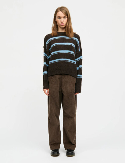 Mads Nørgaard Alpaca Murphy Sweater - Brown - S