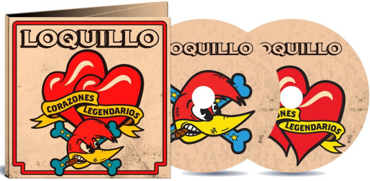 Loquillo Corazones Legendarios 2cd+cd Single CD