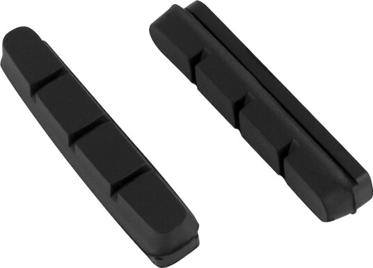 FORCE bremsegummi 55mm til landeveis bremsesko sort FORCE bremsegummi 55mm til landeveis bremsesko sort