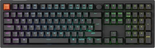 Keychron J6 Gamingtastatur Apex Red J6-M1-BO Hvit