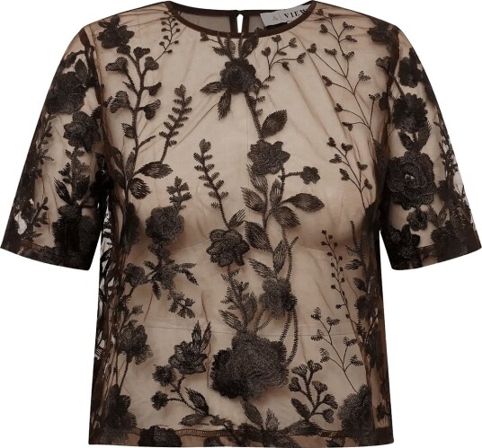 A View Fuschia Blouse Brown 38 A View Fuschia Blouse Brown 38