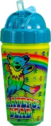 Daphyl Grateful Dead Dancing Bears Straw Cup 85146224