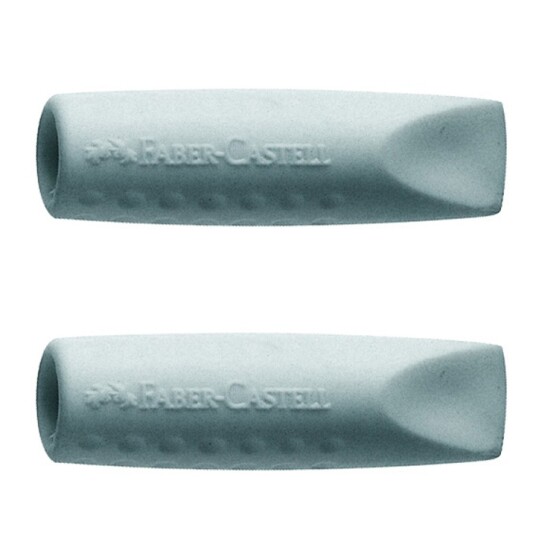 Faber-Castell Grip 2001 Eraser Cap 2-pack