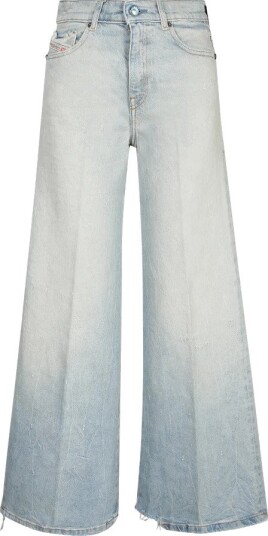 Diesel, Dame, Jeans, Blå, W27,