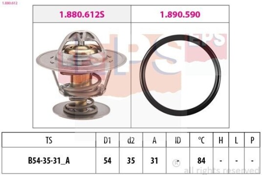 Termostat EPS 1.880.612 Termostat EPS 1.880.612