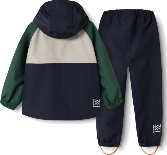 LIEWOOD Pedia Regnsett Garden green multi mix 134