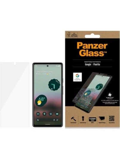 PanzerGlass Google Pixel 6a | Screen Protector Glass PanzerGlass Google Pixel 6a | Screen Protector Glass