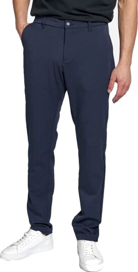 Woodbird Steffen Twill Pant Recycled - Navy