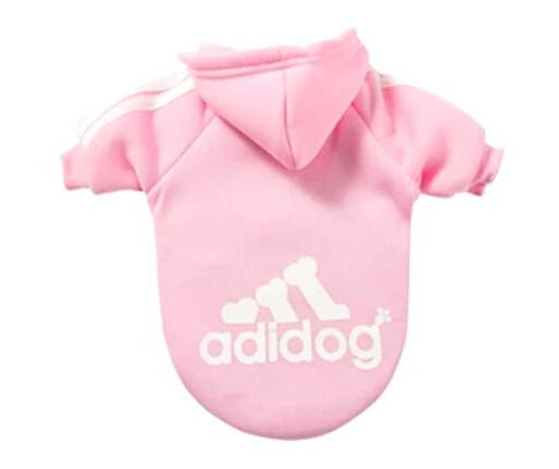 Rosa Adidog Hundegenser For Liten Hund