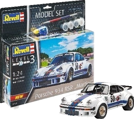 Revell Porsche 934 RSR "Martini" Modellbil Byggesett