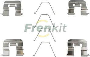 FRENKIT 900046 Monteringssett, bremseklosser