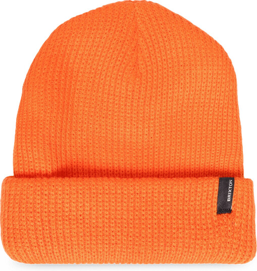 Brixton Chunky Heist Beanie - Orange - ONE SIZE