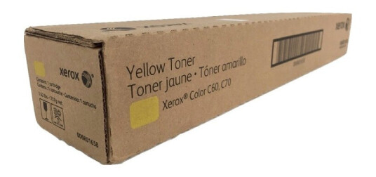 Xerox Colour C 60/70 Y Toner - 006R01658 Original - Gul 34000 sider Xerox Colour C 60/70 Y Toner - 006R01658 Original - Gul 34000 sider