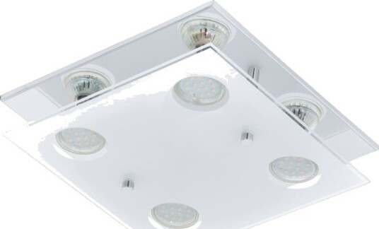 Eglo Arborio Taklampe 4X250 Lm Krom Eglo Arborio Taklampe 4X250 Lm Krom