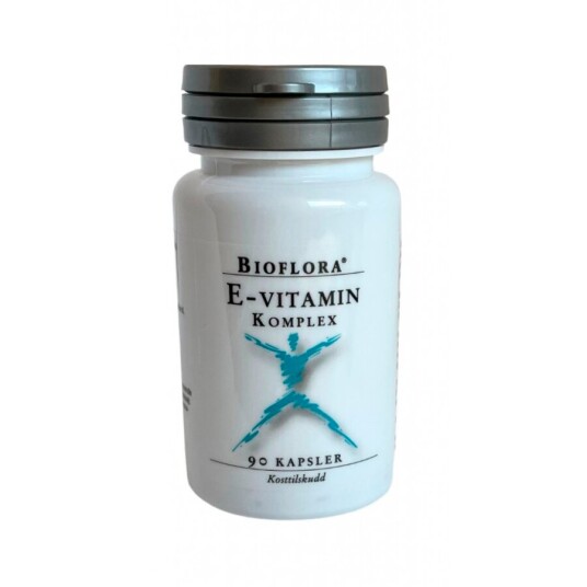 Bioflora vitamin E kompleks 90 kapsler Bioflora vitamin E kompleks 90 kapsler
