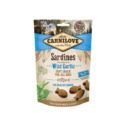 Carnilove Semi Moist Sardiner M/Hvit Løk 200G 200G 200G