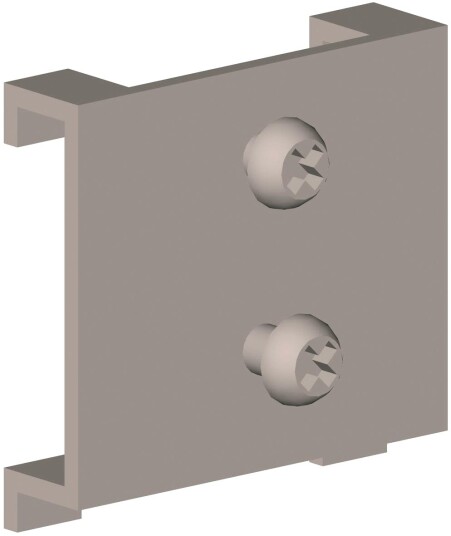 Treston 83151451 Festeplate R16 20 x 20 mm, Garasjeinnredning & oppbevaring