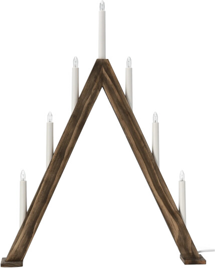 Scandi Living Nord adventslysestake 60 cm Mørkbeiset Scandi Living Nord adventslysestake 60 cm Mørkbeiset