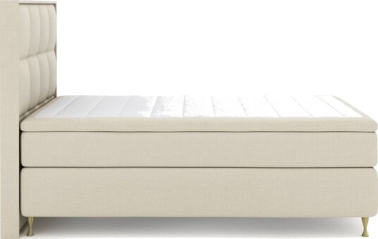 Select No 6 Komplett Sengepakke 160x200 Medium Lateks/Memory - Beige/Gullben