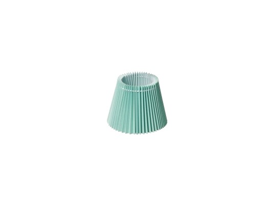 Plisségardin Emma Villa Side 14 Cm Grønn