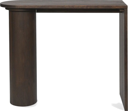 ferm LIVING Pylo Console Table sidebord 85 x 36 x 100 cm Dark Stained Oak