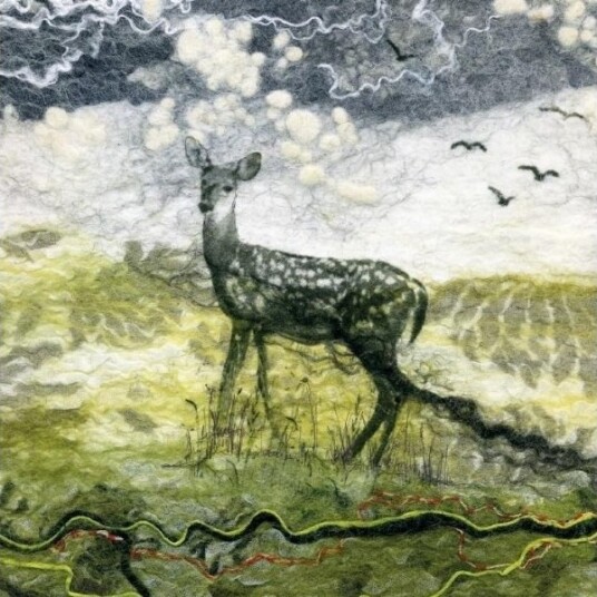 Museer & Gallerier Firkantet Kort Med Konvolutt Deer Museer & Gallerier Firkantet Kort Med Konvolutt Deer
