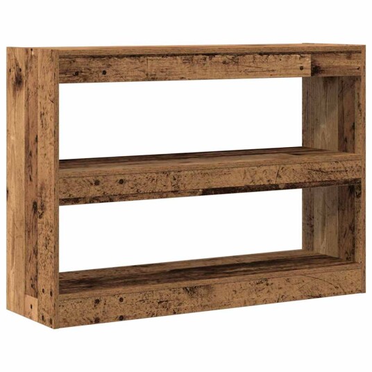 Bokhylle/Romdeler i Gamle Tre 100x30x72 cm laget av Ingeniørtre